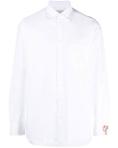Golden Goose Cotton Oxford Shirt - White
