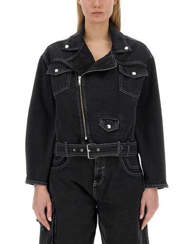 Moschino Jeans Denim Jacket - Black