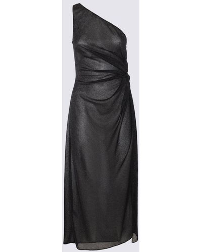Oséree Midi Dress - Black