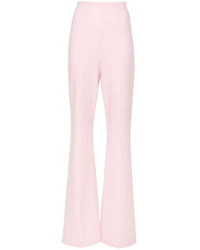 Sportmax High-Waisted Trousers - Pink