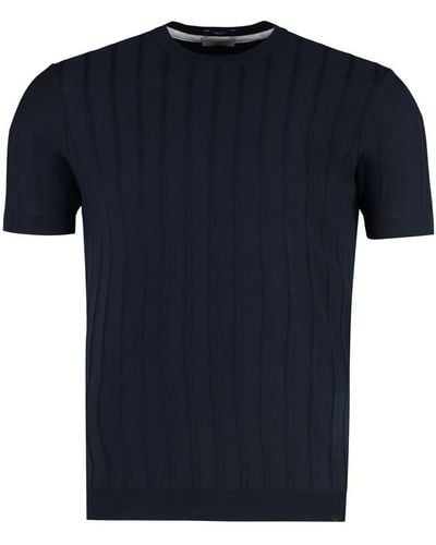 Paul & Shark Cotton Knit T-Shirt - Black