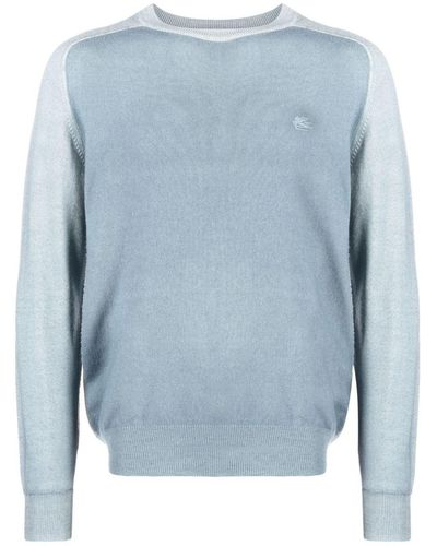 Etro Crewneck Sweater - Blue