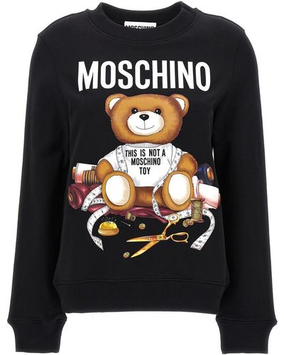 Moschino Orsetto Sarto Sweatshirt - Black