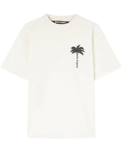 Palm Angels Men The Palm Tee - White
