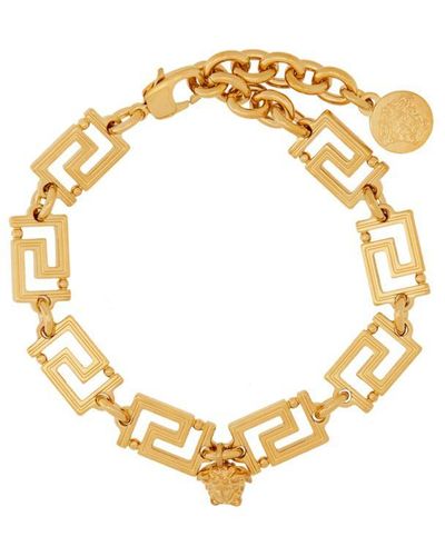 Versace Greek Bracelet - Metallic