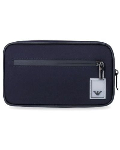 Emporio Armani Travel Essential Belt Bag - Blue