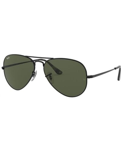 Ray-Ban Aviator Metal Ii Rb3689 Sunglasses - Green