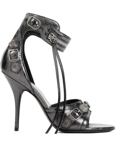 Balenciaga High Heel Sandals - Black