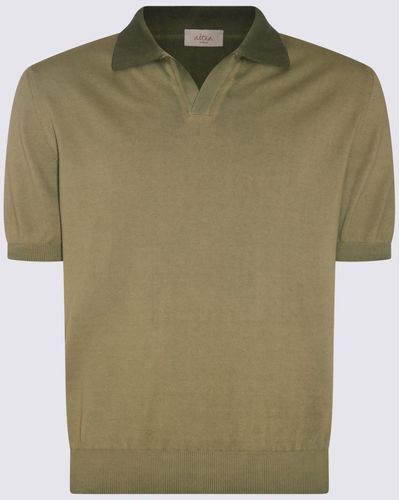Altea Cotton Polo Shirt - Green