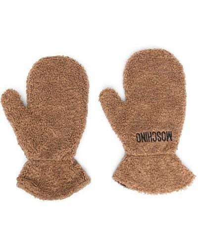 Moschino Gloves - Brown