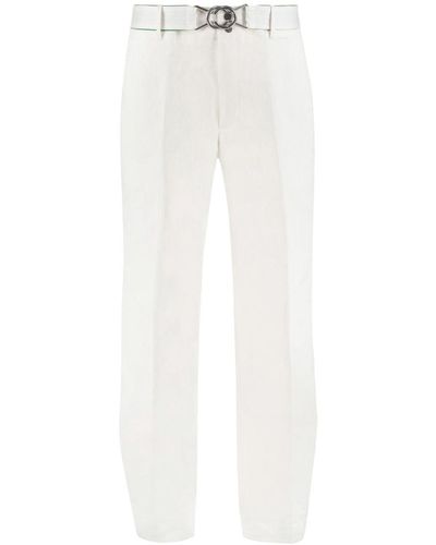 Bottega Veneta Cotton Pants - White