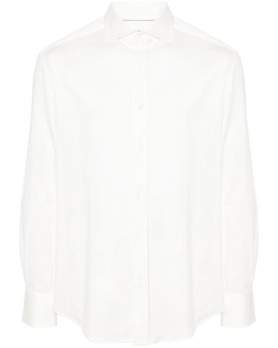 Brunello Cucinelli Cotton Shirt - White