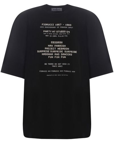 Fiorucci T-shirts And Polos Black