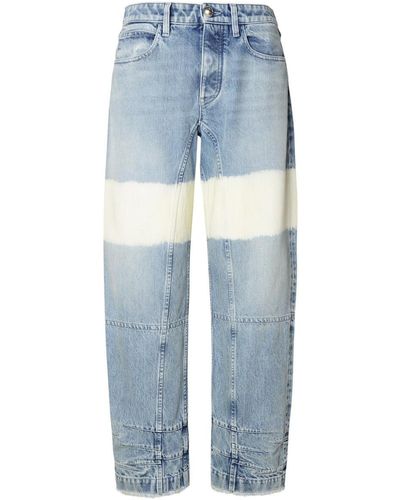 Jil Sander Stripe Detail Jeans - Blue
