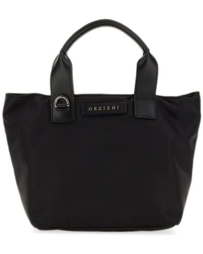 Orciani Smart Ecoline Handbag - Black