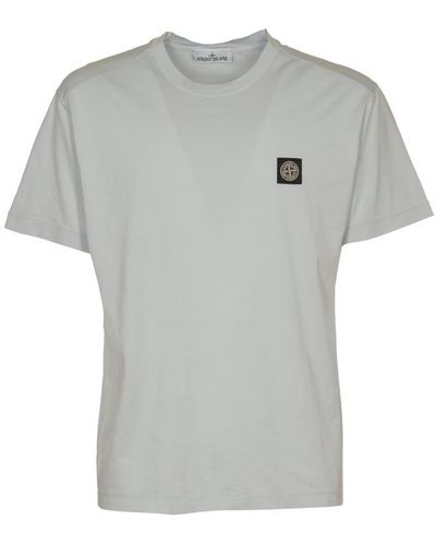 Stone Island Logo Patch T-shirt - Gray