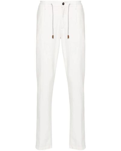 Eleventy Jogger Trousers - White