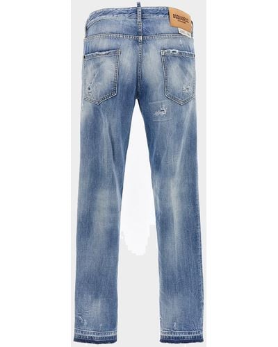 DSquared² Light Blue Cotton Jeans