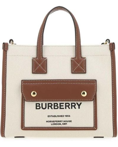 Burberry Handbags. - Natural