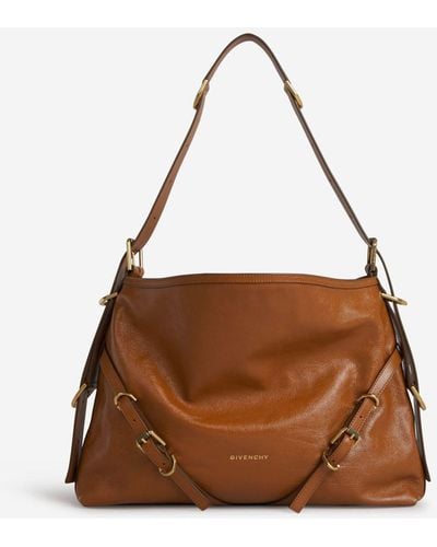 Givenchy Voyou M Shoulder Bag - Brown