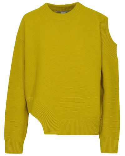 Stella McCartney Lime Green Cashmere Sweater - Yellow