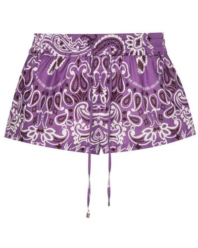 The Attico Shorts - Purple