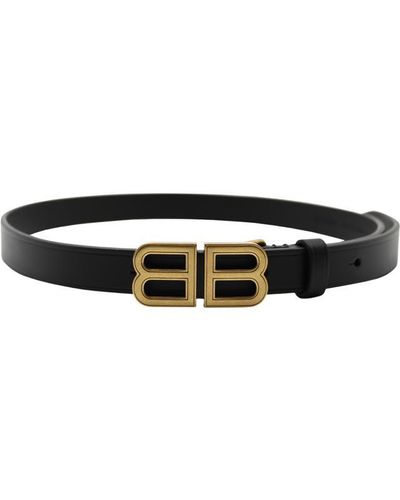 Balenciaga Bb Hourglass Belt Accessories - Black