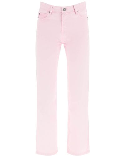 Ami Paris Ami Paris High-waisted Jeans - Pink