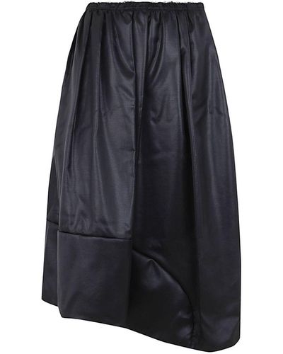 Comme des Garçons Straight Skirt - Blue