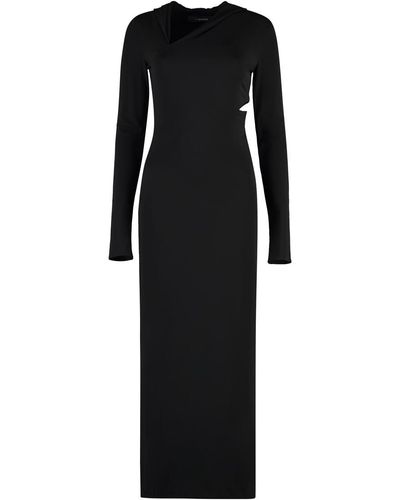 Versace Jersey Dress - Black