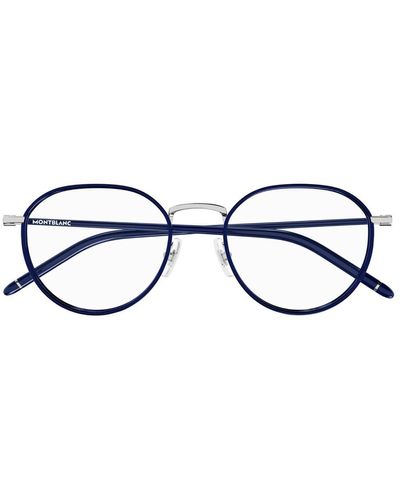 Montblanc Mb0342Oa Linea Meisterstück Eyeglasses - Blue
