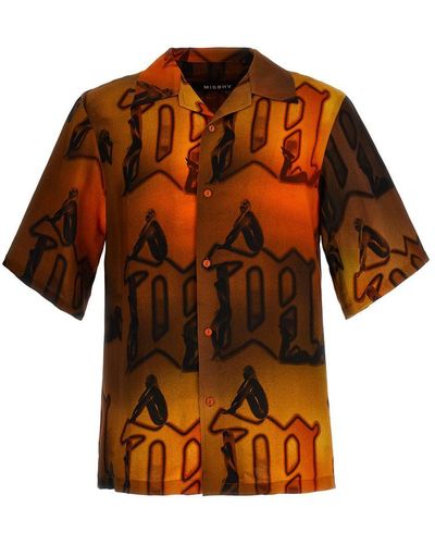 MISBHV Big M Sunset Shirt - Orange