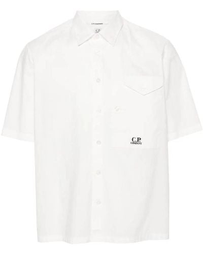 C.P. Company Shirts - White