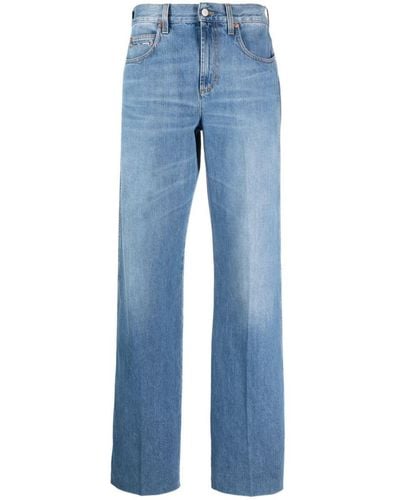Gucci Denim Cotton Jeans - Blue