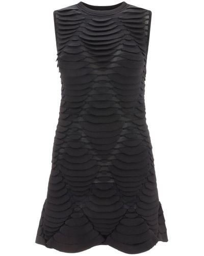Alaïa Python 3d Knit Dress - Black