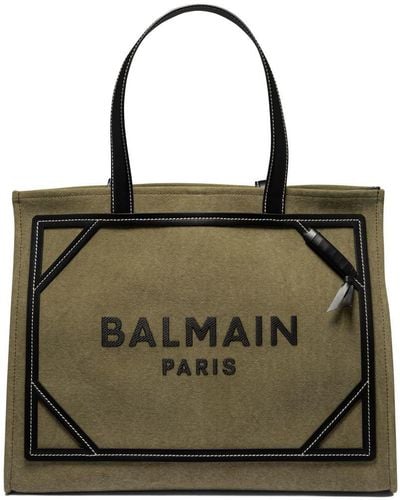 Balmain "b-army" Tote Bag - Green