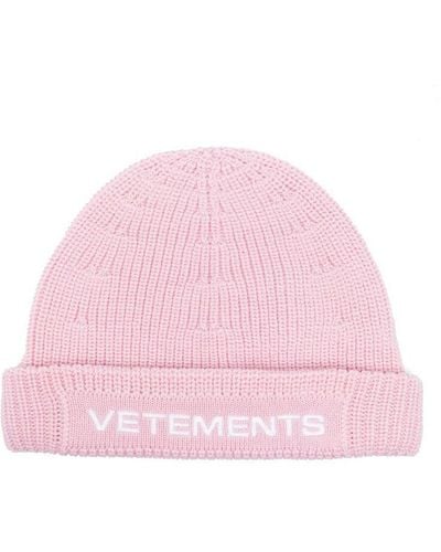 Vetements Hats - Pink