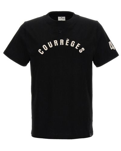 Courreges T-Shirts - Black