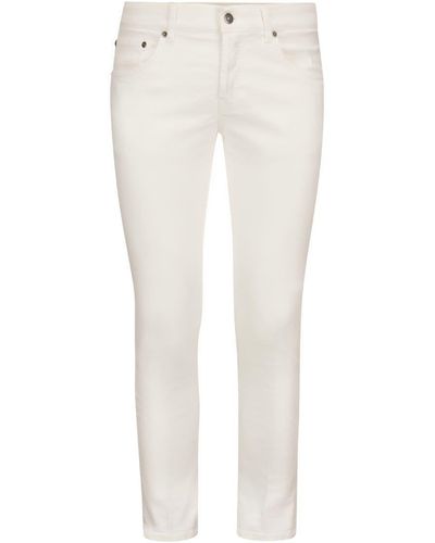 Dondup Mius - Five Pocket Pants - White