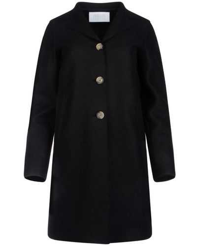Harris Wharf London Coats - Black
