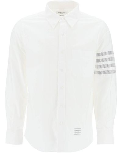 Thom Browne 4 Bar Shirt - White
