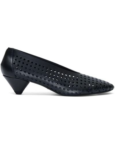 Proenza Schouler Perforated Cone Pumps - 40mm Shoes - Blue