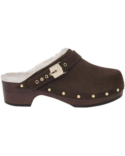 Scholl Choll Pescura Lena Shoes - Brown