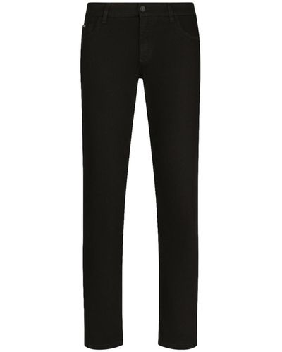 Dolce & Gabbana Stretch Skinny Jeans - Black