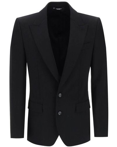 Dolce & Gabbana Sicilia Fit Tailoring Jacket - Black