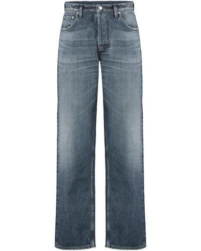 Burberry Wide-leg Jeans - Blue