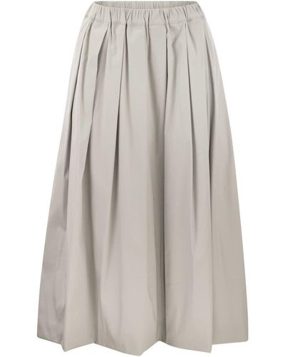 Fabiana Filippi Wide Skirt - Grey