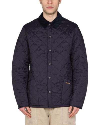 Barbour Heritage Liddesdale Quilt Jacket - Blue