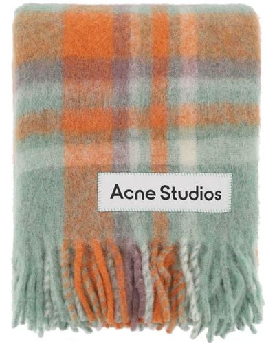 Acne Studios Wool & Mohair Extra Large Scarf - Multicolor