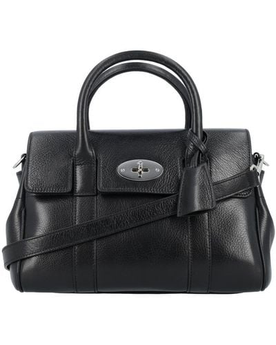 Mulberry Small Bayswater Satchel Bag - Black